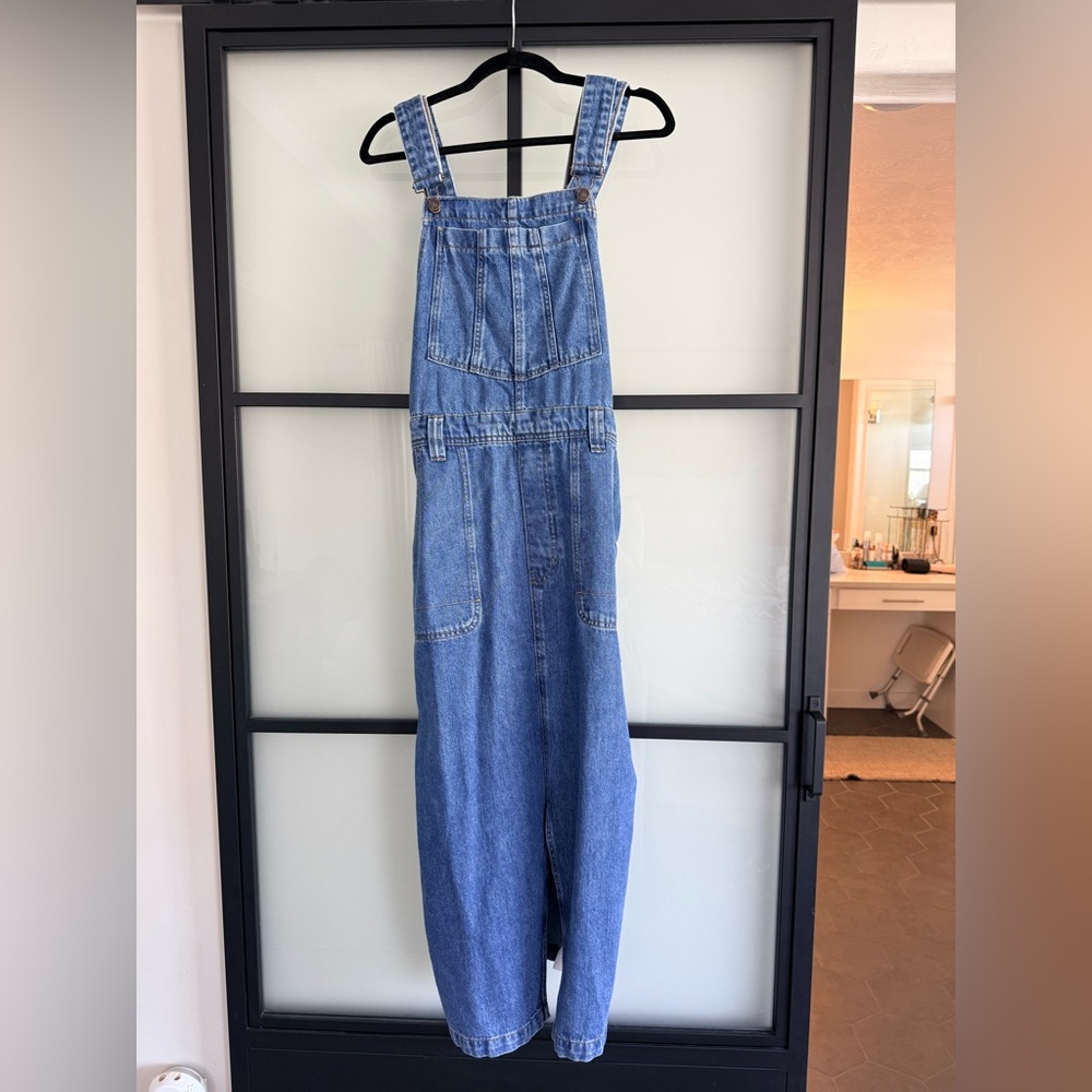 We The Free Blue Denim Dress